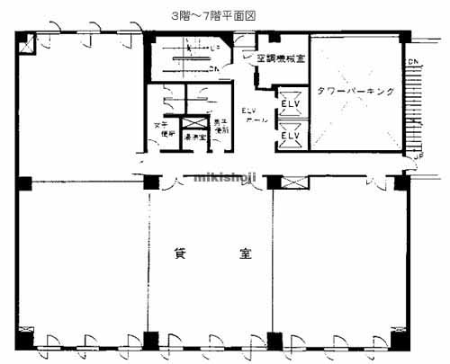金港町・栄町のステートビル横浜 平面1