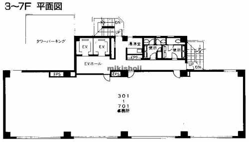 神奈川区その他のＡＮＮＩＥ横浜ＥＡＳＴ 平面1