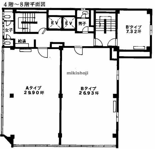 中区その他の伊勢佐木町新起企画ビル 平面1