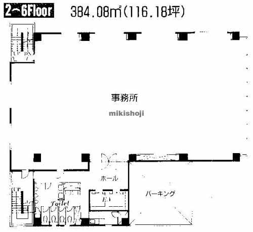 藤沢市のメガ・サンエスビル 平面1