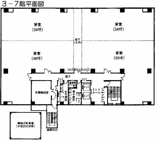 厚木市のＦｌｏｓ厚木ビル 平面1