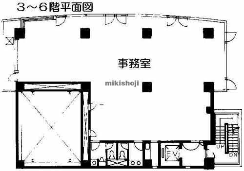 厚木市の後藤ビル 平面1