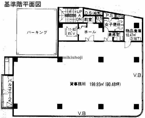 横須賀市の横須賀東相ビル 平面1