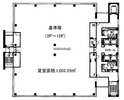 西区その他の横浜花咲ビル 平面1