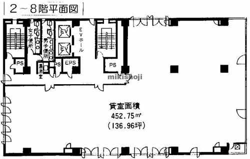 新横浜の新横浜センタービル 平面1