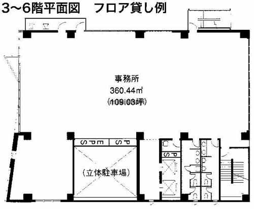 藤沢市の京阪藤沢ビル 平面1