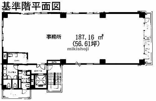 藤沢市の平野ビル 平面1