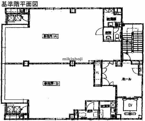 都筑区の第６セキビル 平面1