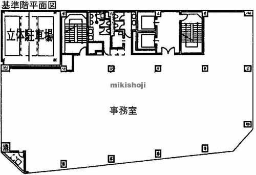 関内のオーク関内ビル 平面1