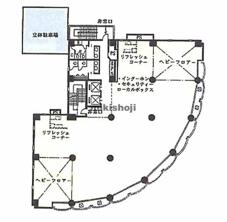 藤沢市のアーバンセンター藤沢ビル 平面1