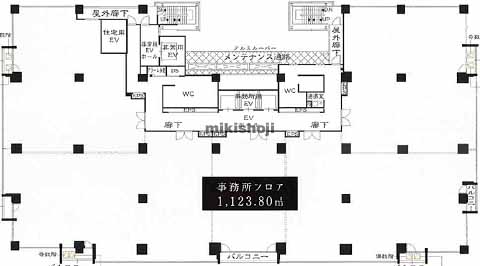 戸塚区のＢＥＬＩＳＴＡタワー東戸塚 平面1