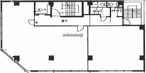 新横浜の京浜建物第３ビル 平面1