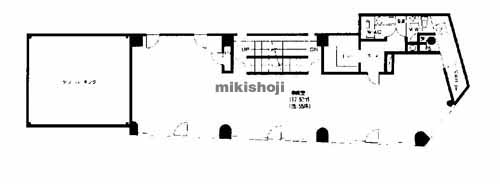 名駅・那古野の錦通ＫＤビル 平面1