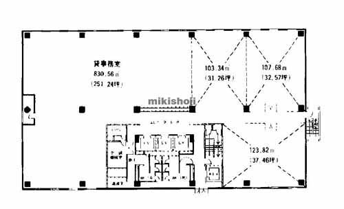 栄の広小路本町ビルディング 平面1