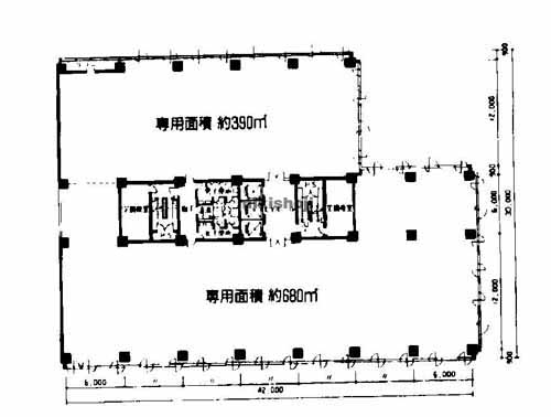名古屋丸の内ビル 平面1
