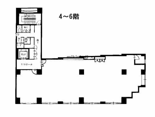 中区その他の金山名藤ビル 平面1