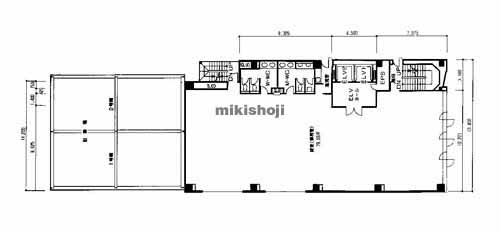 伊勢町平和ビル 平面1