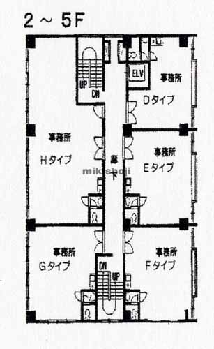 熱田区全域のトキワ外土居ビル 平面1