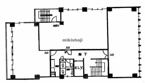 一宮市全域の明治産業第二ビル 平面1