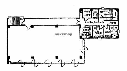 津市全域のセントラルアーク津(旧:朝日生命津ビル) 平面1