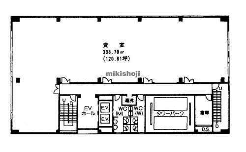 豊橋市全域の豊橋第一生命ビルディング 平面1