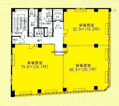 豊田市全域のＴＡＩＫＥＩ若宮ビル 平面1