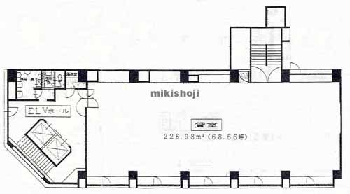 中統奨学館ビル 平面1