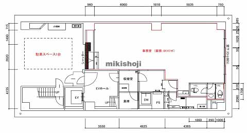 宮井ビル 平面1