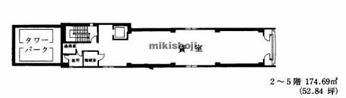 アゼット錦ビル 平面1