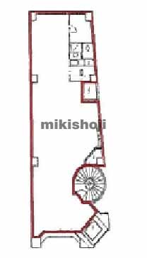 内山・今池・千種の菩提樹ビル 平面1