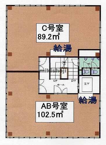 内山・今池・千種の第２ダイワビル 平面1