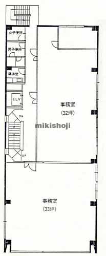 中区その他の三豊ビルヂング 平面1