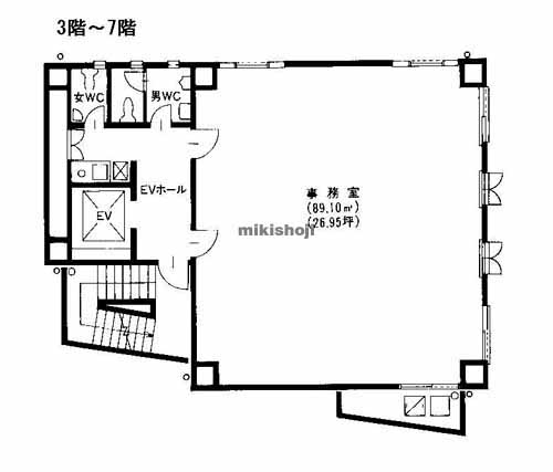 伏見ＤＯビル 平面1