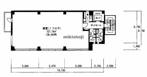 セブン丸の内ビル 平面1