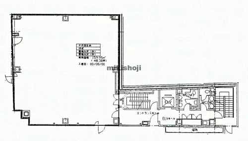 豊橋市全域の広小路イニシアビル(旧:サーラ広小路ビル) 平面1
