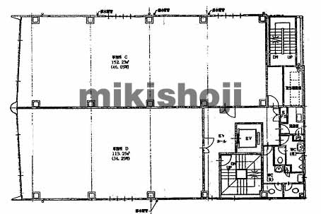 一宮市全域のミルキーウェイビル 平面1