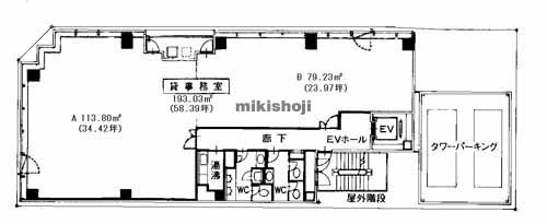 丸の内・錦のセプトン丸の内ビル 平面1
