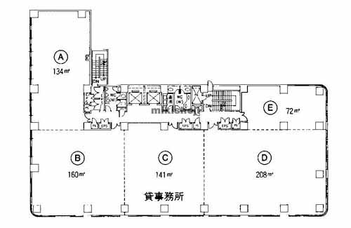 栄センタービル 平面1