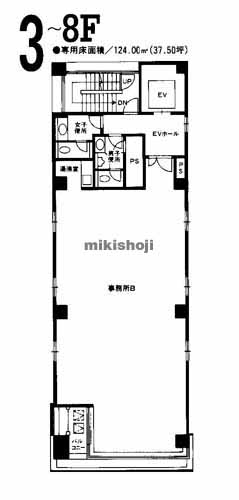 東桜・泉・葵のストークビル久屋 平面1