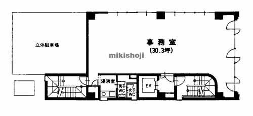 丸の内・錦の山田ビル 平面1