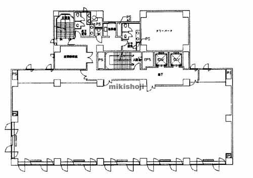 松本市全域の日本生命松本駅前ビル 平面1