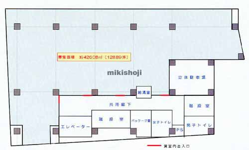 静岡市全域の相川伝馬町ビル 平面1