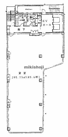 四日市市全域の第３加藤ビル 平面1