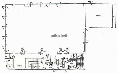 津市全域の住友生命津ビル 平面1