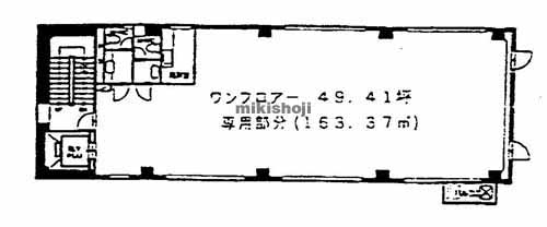 東区その他のＫ．ビルディング 平面1