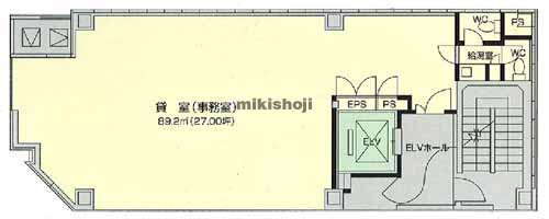 丸の内・錦のＧＳ伏見センタービル 平面1