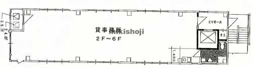 丸の内・錦の錦森ビル 平面1