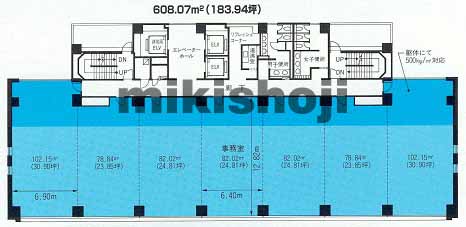 岡崎市全域の第一生命・三井住友海上岡崎ビル 平面1