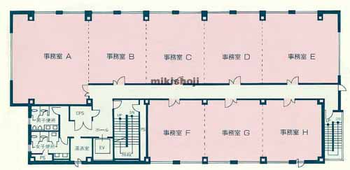伊勢市全域の三交伊勢ビル 平面1