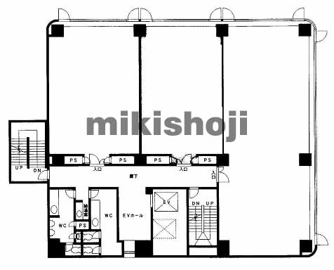 春日井市全域の王子不動産名古屋ビル 平面1